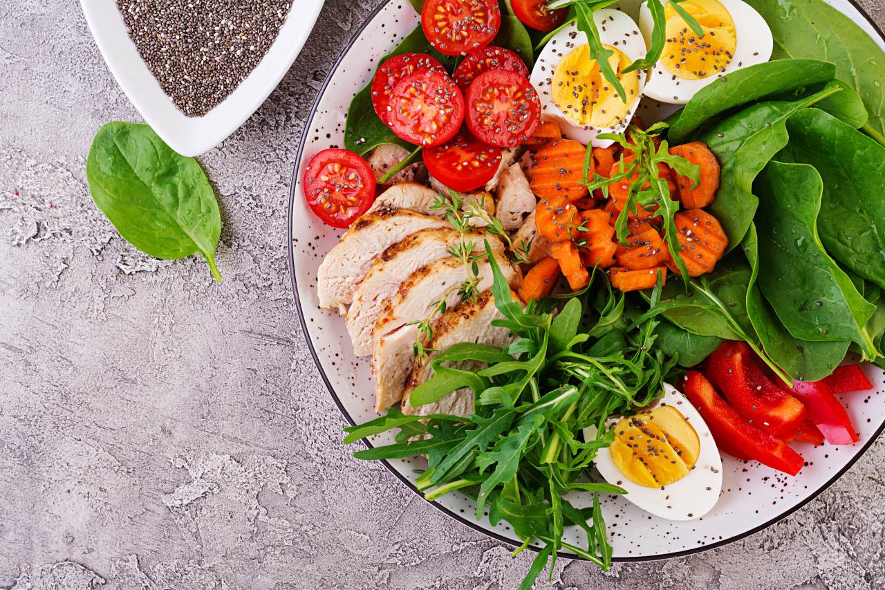 plate-with-keto-diet-food